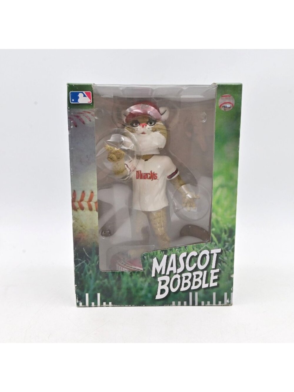 Arizona Diamondbacks Mascot Baxer Bobcat Bobblehead In Box